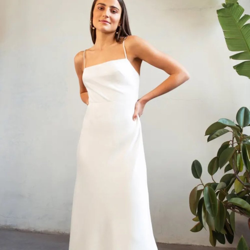 Jenny Yoo Claudia - Ivory Size 2 - Never Worn/New w/Tags